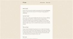 Desktop Screenshot of forge.thethemefoundry.com